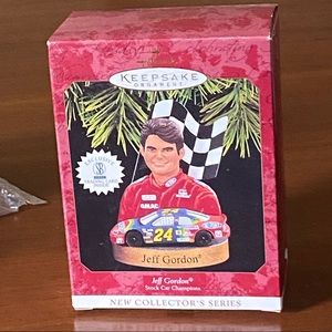 Jeff Gordon Stock Car + Trading Card